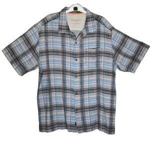 Tommy Bahama 100% Silk Print Short Sleeve Shirt Size Men’s XL